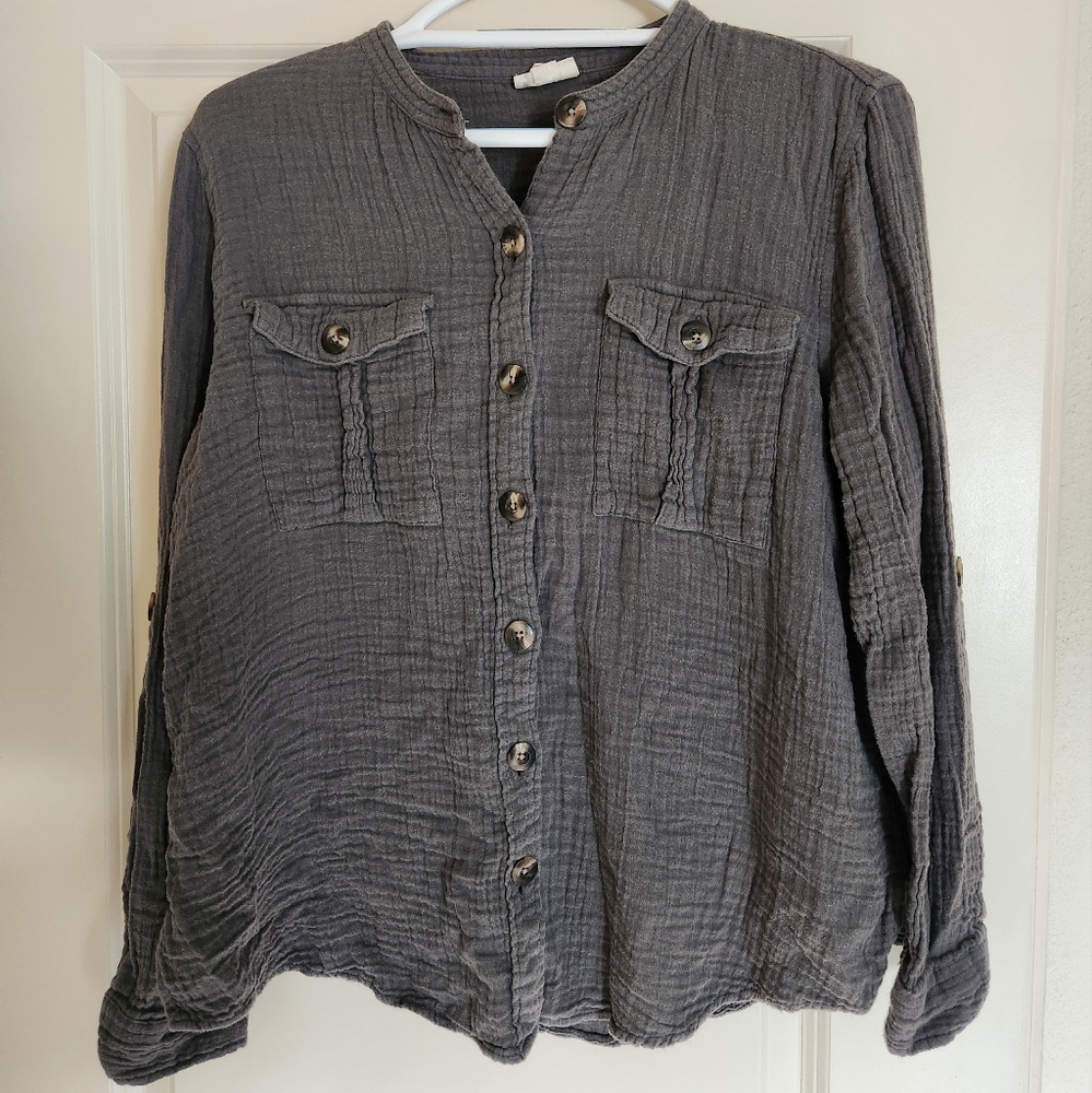 Button Up Top